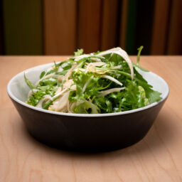 Ensalada verde con cebolleta